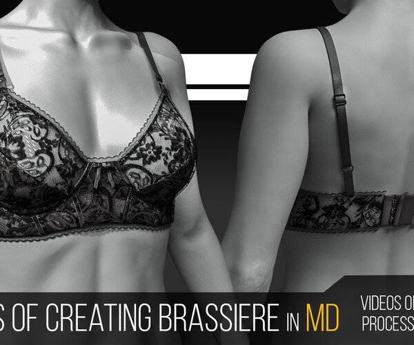 ArtStation - The process of creating brassiere in Marvelous