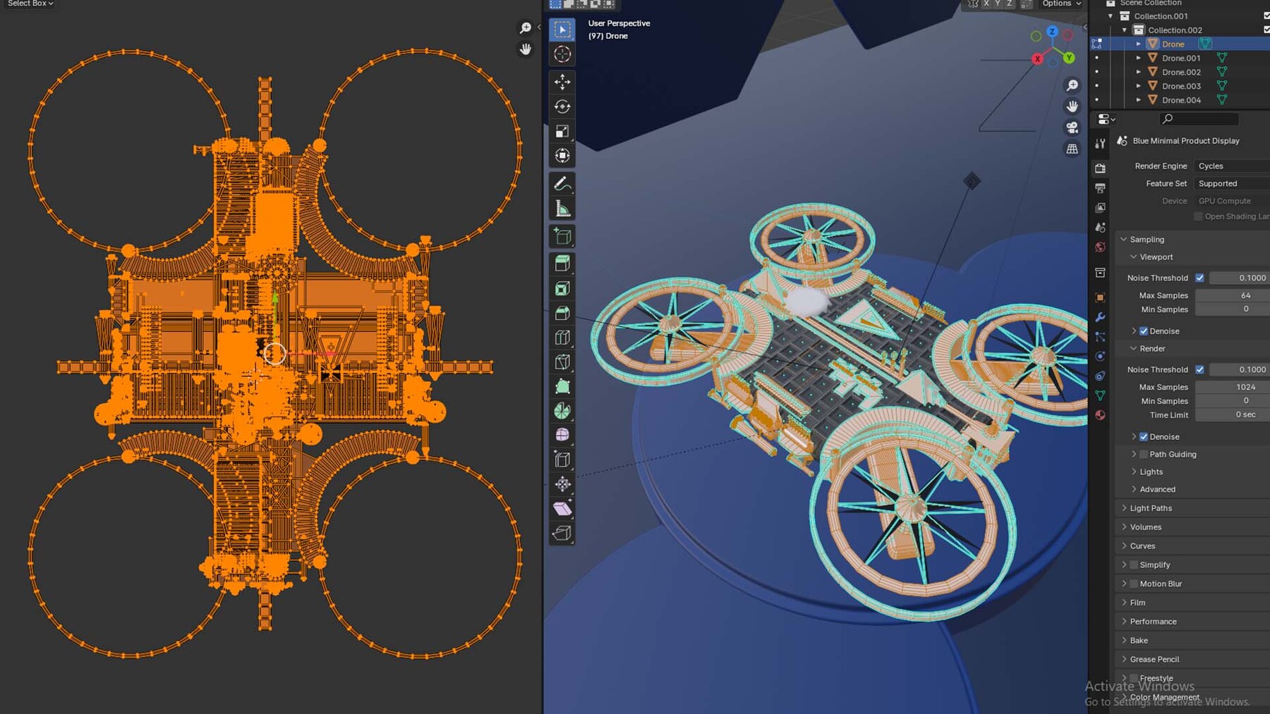 ArtStation - Fighter Drone by Art SSFK | Game Assets