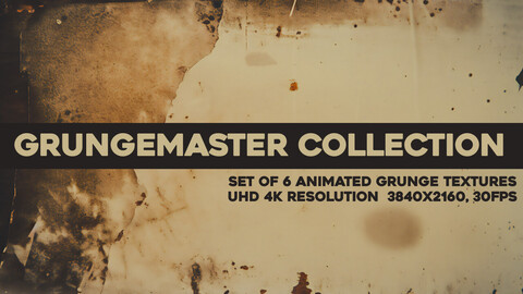 Grungemaster Collection 4K (6 Pack)