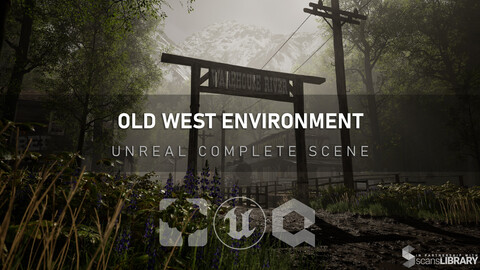 Unreal Complete Scene - Old West Environment
