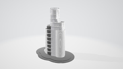 Tall Building 3d model