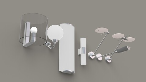 Wall Lamps Set