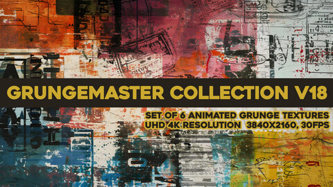 Grungemaster Collection Volume 18 4K (6 Pack)