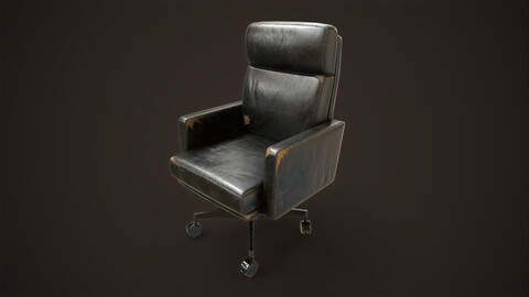 Leather Office Armchair