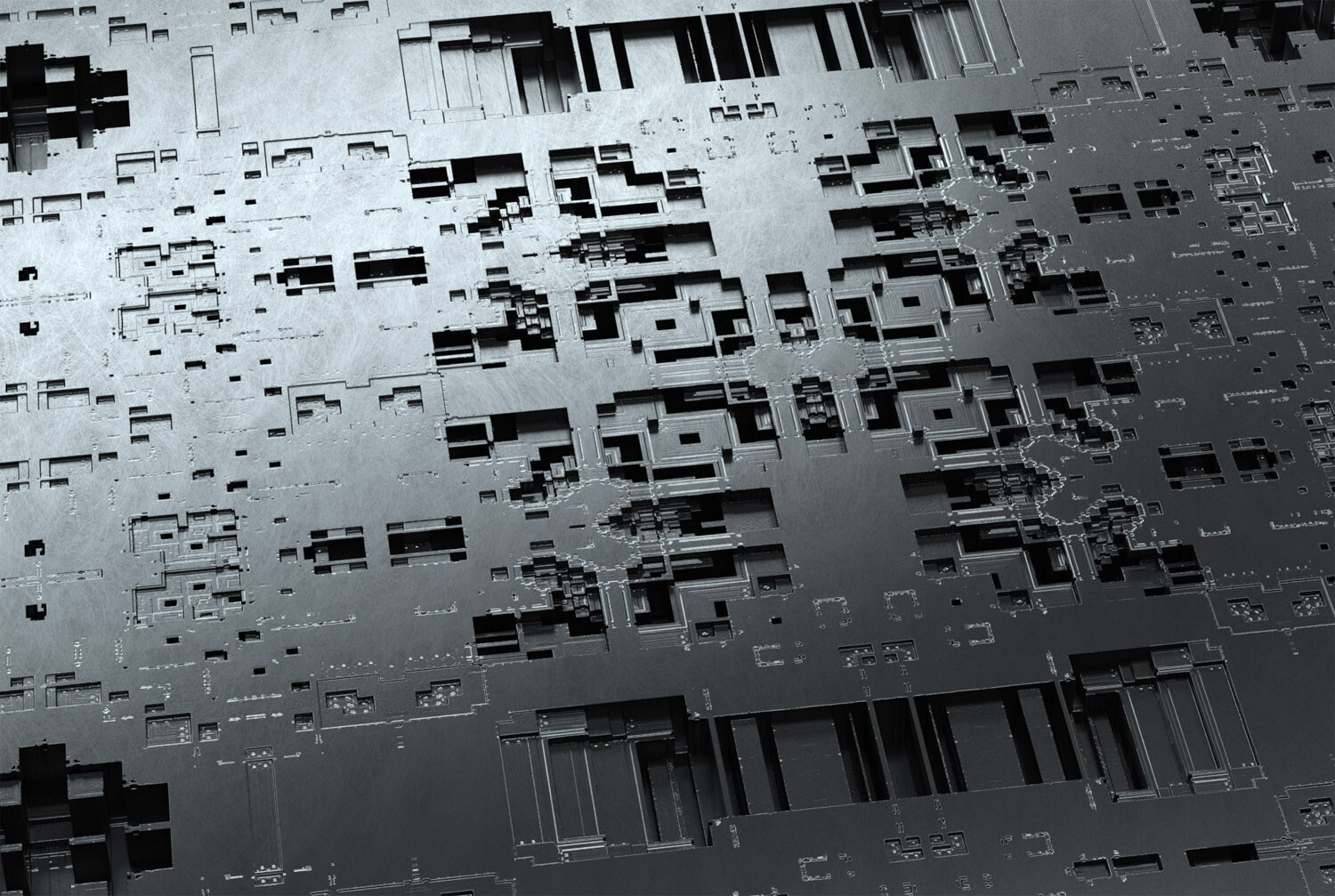 ArtStation - Titanium- Technological Displacement Maps | Resources