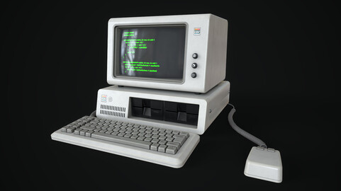 Retro Computer 80s