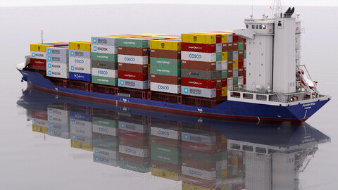 Container Feeder 800 Blue