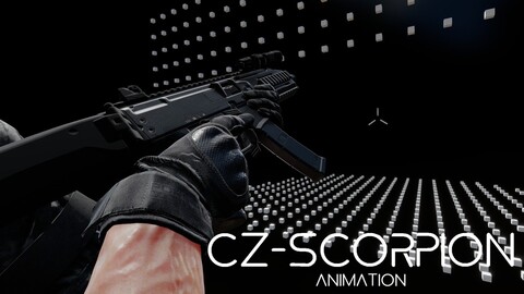 FPS SMG Animation Set - CZ Scorpion