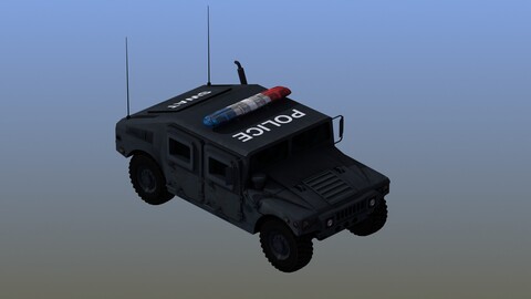 Police Hummer