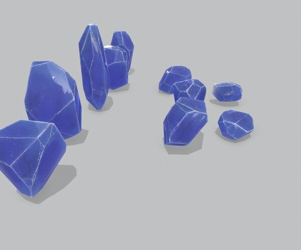 ArtStation - crystal set | Game Assets