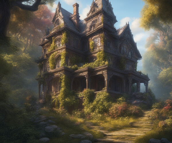 Artstation - Blackwood Manor 