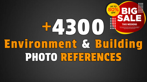 4,300 Environment & Building |MEGA PACK| 80% Discout