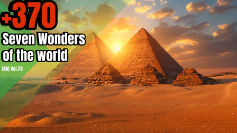 +370 Seven wonders of the world (4k)