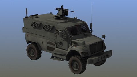 M1224 MaxxPro Armored Truck