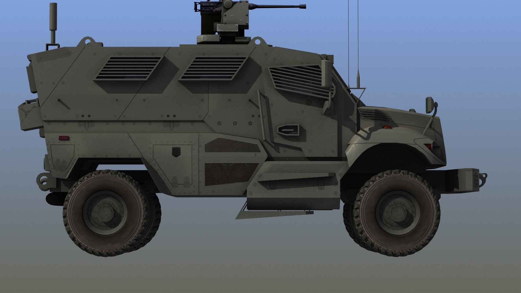 ArtStation - M1224 MaxxPro Armored Truck | Game Assets