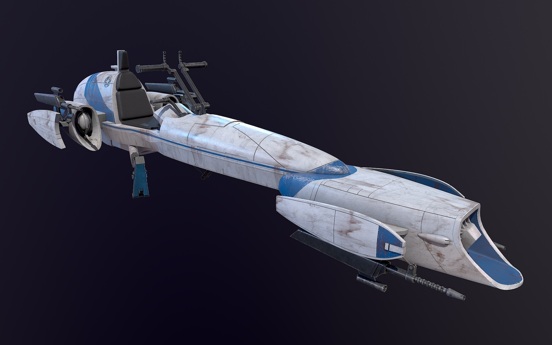 ArtStation - Barc Speeder Star Wars | Resources