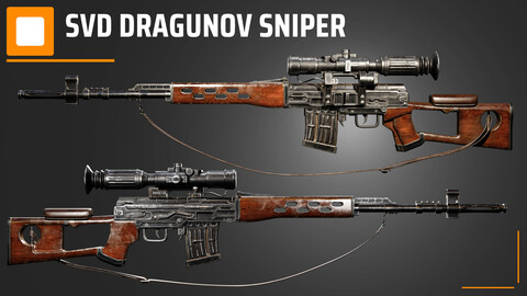 SVD Dragunov sniper