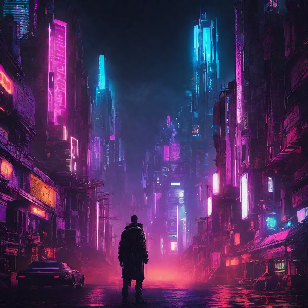 ArtStation - Neon Dreams: A Cyberpunk Odyssey | Artworks