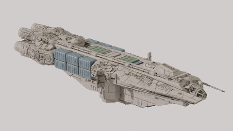 YT-370 Locust-class Corellian Heavy Freighter - Star Wars Kimverse