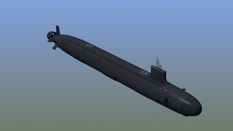 Virginia Class Submarine USN