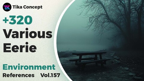 +320 Various Eerie Environment Concept(4k) | Vol_157