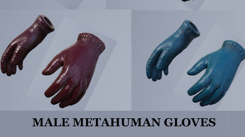 Metahuman Leather Gloves