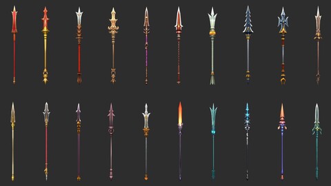 Fantasy Spear Collection