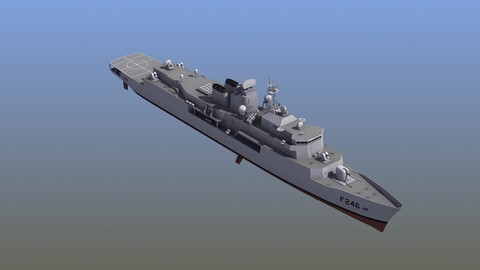 Turkish Navy MEKO200 Frigate LD1