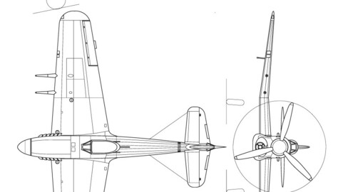 Hawker Typhoon-svg vector file