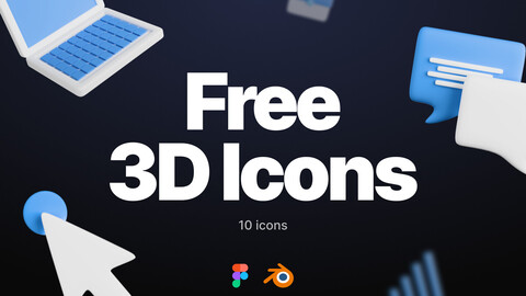 Free 3D icons