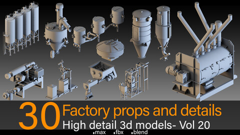 30- Factory props and details- Vol 20