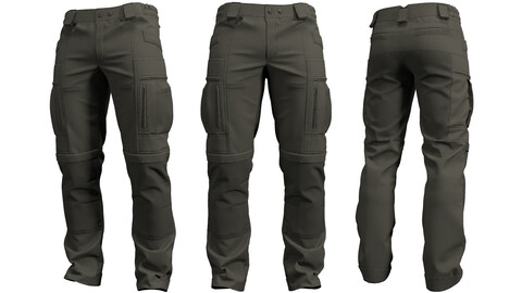 UF Pro P-40 All-terrain Gen2 Tactical Pants (Marvelous Designer / Clo 3D project+OBJ)