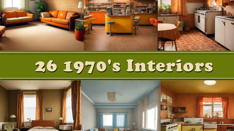 1970's Style Interiors