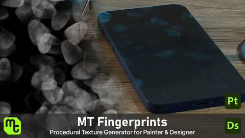 MT Fingerprints - Procedural Texture Generator