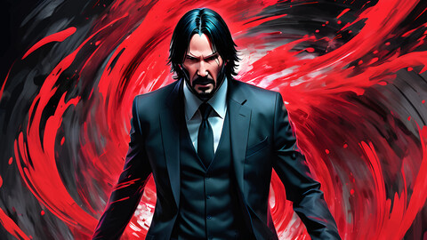 John wick alone warrior