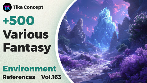 +370 Various Fantasy Environment Concept(4k) | Vol_163
