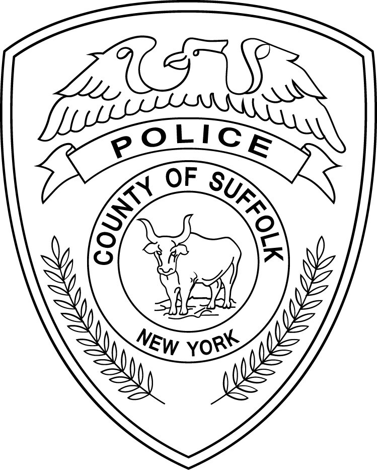 ArtStation - Suffolk County Police badge vector svg file Black white ...