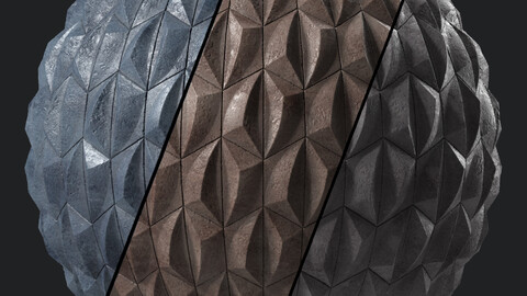 Stone Wall Materials 100- Decorative Pattern | Pbr 4k Seamless