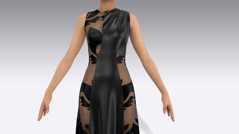 Black Evening Dress