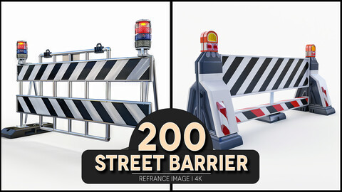Street Barrier 4K Reference/Concept Images