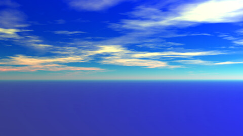"Ethereal Cloudscape - Animated 3D Real Clouds