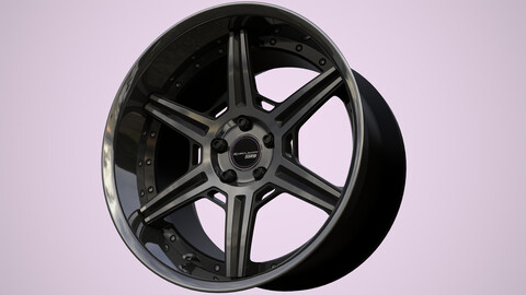 SSR Executor RC06R Rim/Wheel Free 3D Model