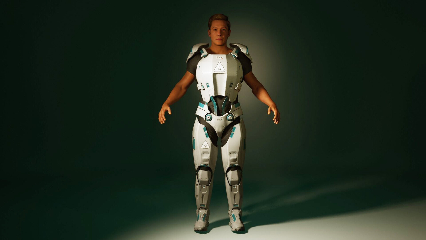 ArtStation - Heavy armor outfit for Metahuman TallMed Male Body (UE5.1 ...