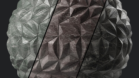 Stone Wall Materials 101- Decorative Pattern | Pbr 4k Seamless