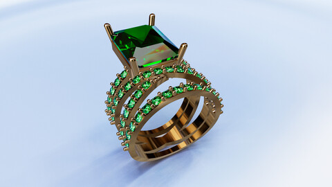 Ring#3 Women 3D Model