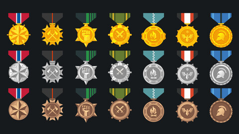 2D Icons - Medal