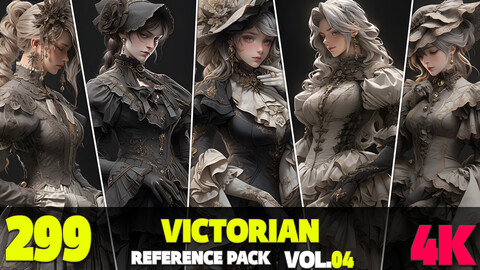 299 4K Victorian Reference Pack Vol.04