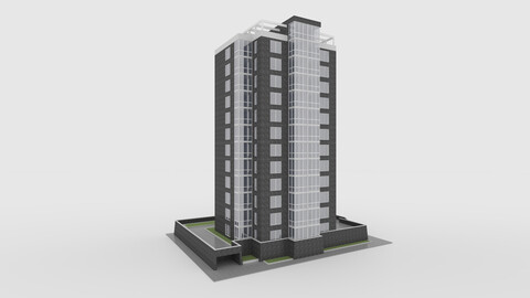 3D Model Tower 4