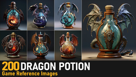 Dragon Potion| 4K Reference Images