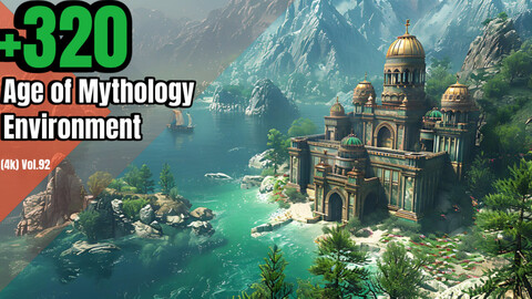 +320 Age of Mythology Environment concept (4k)